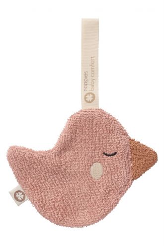 Noppies Speendoekje Duck pacifier cloth - Misty Rose