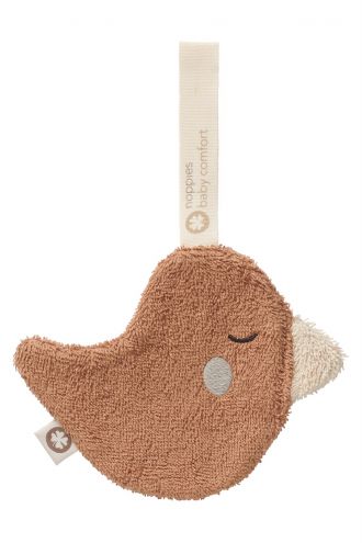 Noppies Speendoekje Duck pacifier cloth - Indian Tan