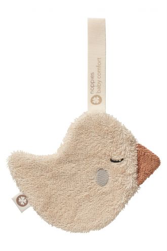 Noppies Tétine Duck pacifier cloth - Fog