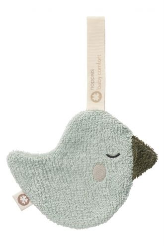 Noppies Speendoekje Duck pacifier cloth - Puritan Gray