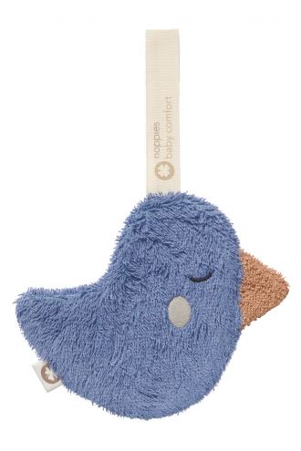Noppies Schnullertuch Duck pacifier cloth - Colony Blue