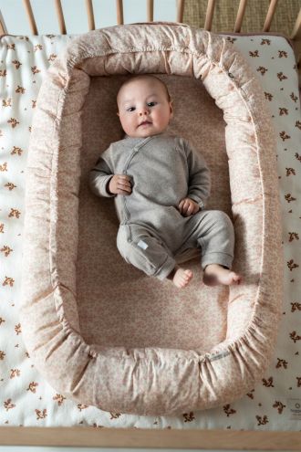 Noppies Babynestchen Botanical Baby nest - Misty Rose