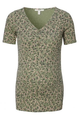 Voedings t-shirt - Real Olive