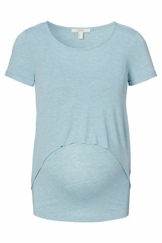  Nursing t-shirt - Blue Grey
