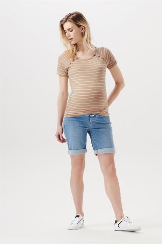 Esprit Voedings t-shirt - Light Taupe