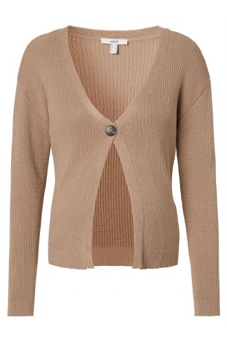 Strickjacke - Light Taupe