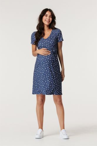 Esprit Still-Kleid - Smoke Blue