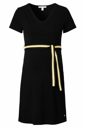 Jurk met voedingsfunctie - Gunmetal