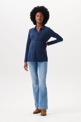 Esprit Still-Shirt - Dark Blue