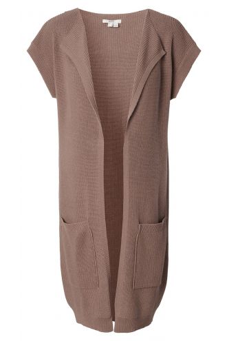 Strickjacke - Taupe Grey