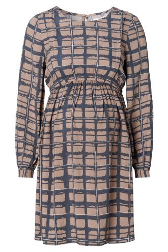 Still-Kleid - Taupe Grey