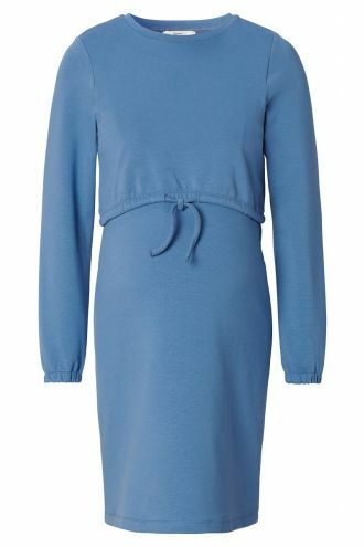 Jurk met voedingsfunctie - Modern Blue