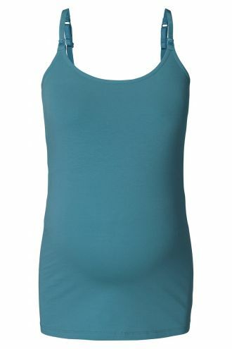 Nursing top - Teal Blue