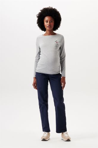 Esprit T-shirt manches longues - Medium Grey