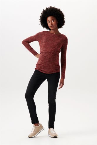 Esprit T-shirt d'allaitement - Dark Red