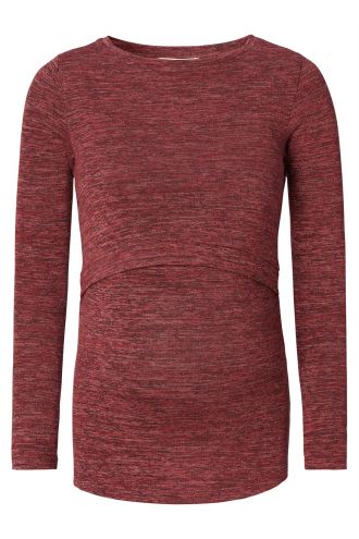 T-shirt d'allaitement - Dark Red