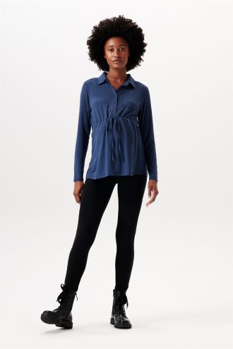 esprit Still-Shirt - Dark Blue