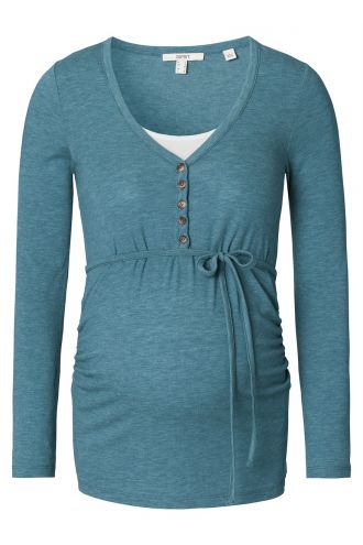 Still-Shirt - Teal Blue