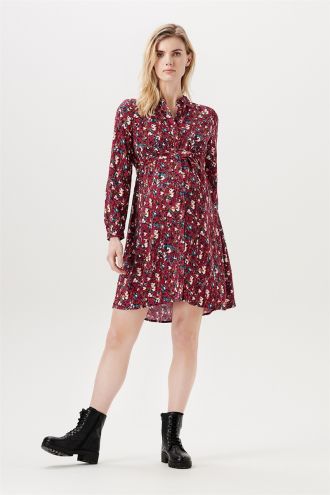 Esprit Still-Kleid - Dark Red