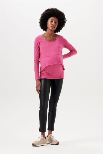 Esprit Still-Shirt - Berry