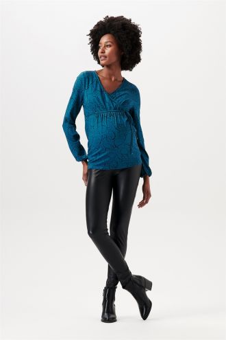 Esprit Still-Shirt - Blue Coral