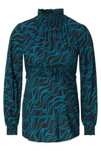 Bluse - Blue Coral
