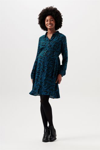 esprit Still-Kleid - Blue Coral