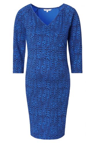 Nursing dress Ankara - Peacoat