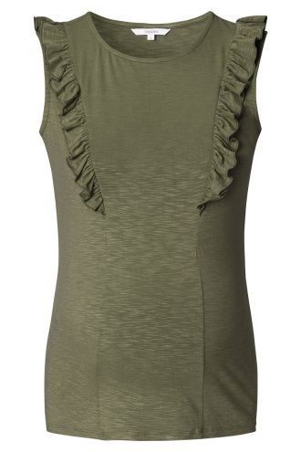 Voedings t-shirt Blois - Dusty Olive