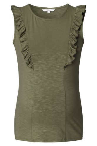 T-shirt d'allaitement Blois - Dusty Olive