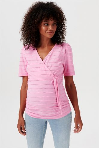 Noppies Nursing t-shirt Arua - Cyclamen