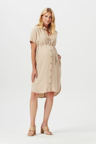 Noppies Nursing dress Chofu - White Pepper