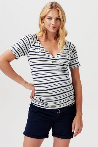 Noppies Nursing t-shirt Daye - Peacoat