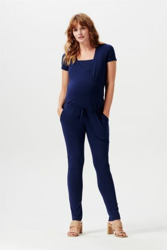 Noppies Jumpsuit met voedingsfunctie Driel - Peacoat