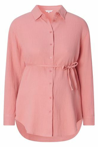 Blouse Arles nursing blouse long slee - Dusty Rose