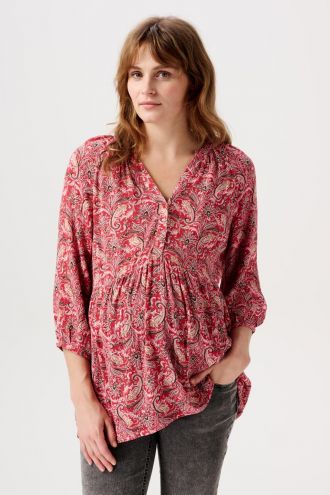 Noppies Bluse Ercis - Mineral Red