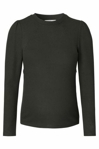 Nursing shirt Flint - Black Olive
