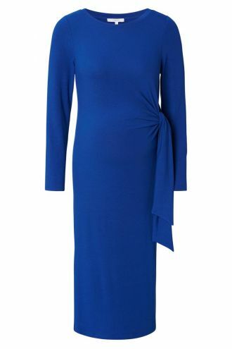 Jurk Dress Frisco long sleeve - Sodalite Blue