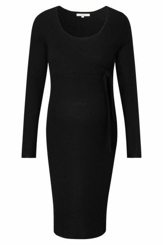 Robe d'allaitement Asa ultra soft nursing dress - Black