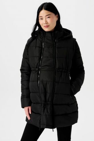 Noppies Umstandsjacke Winter Giza 3-way - Black