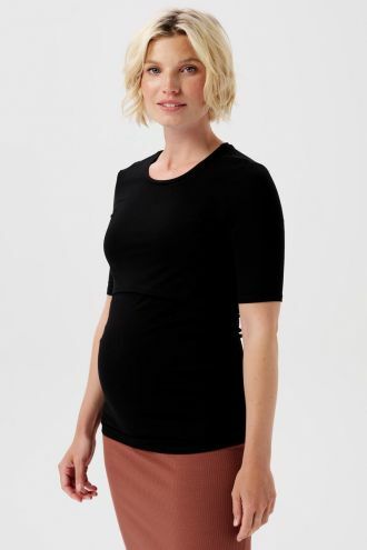 Noppies T-shirt d'allaitement Juli - Black