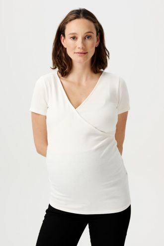 Noppies Maternity Voedings t-shirt Sanson - Cream