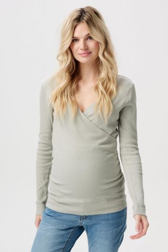 Noppies Voedingsshirt Sara - Pigeon