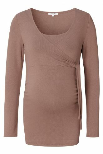 Voedingsshirt Elin - Deep Taupe