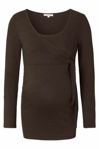 Still-Shirt Elin - Coffee Bean