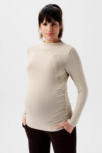 Noppies Nursing shirt Rosa - Light Sand