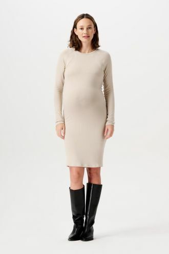 Noppies Nursing dress Zane - Light Sand