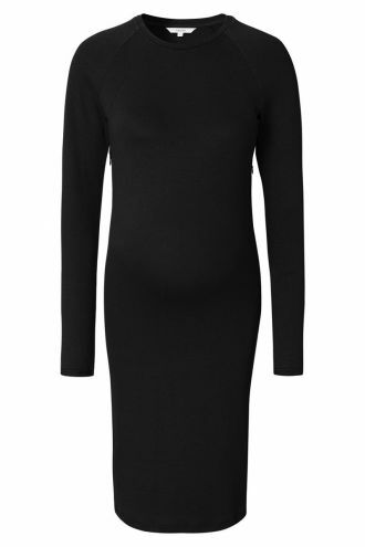 Jurk met voedingsfunctie Zane - Black