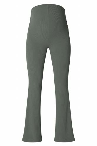 Casual trousers flared Heja - Olive