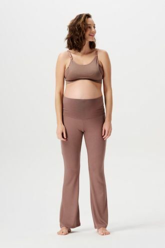 Noppies Casual broek flared Luci - Deep Taupe
